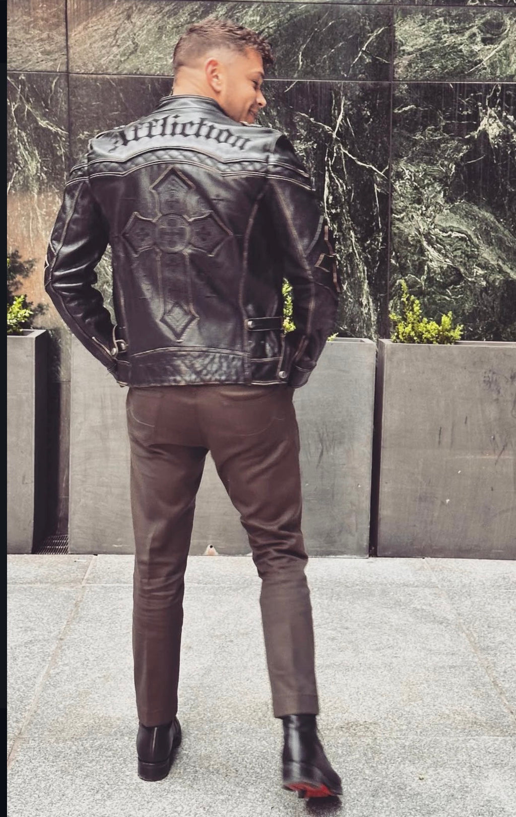 jacket jeans shoes combo